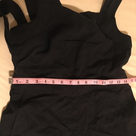 & Other Stories Jumpsuit Overall Belted Black - Picture 4 of 5